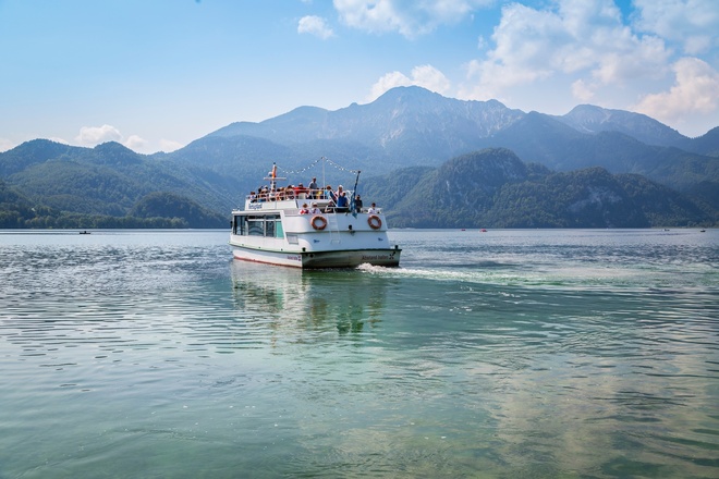 Rundfahrt auf dem Kochelsee