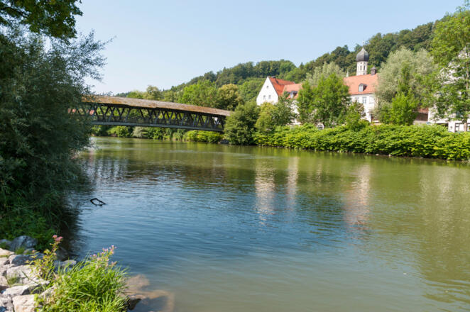 Blick auf den Sebastiani Steg