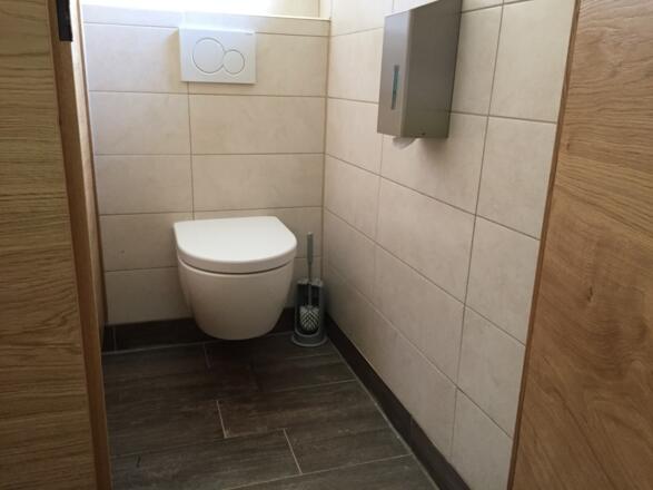Toilette Gasthaus Aumühle