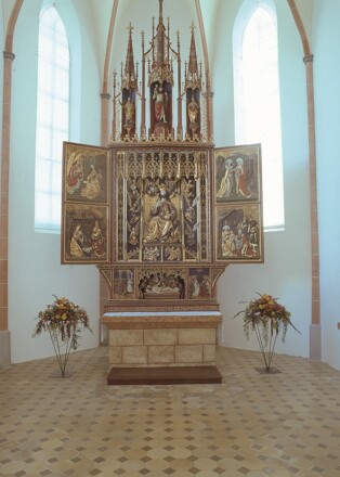 Gotischer Hochaltar  Wallfahrtskirche Heiligenstadt