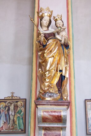 Pfarrkirche Dietersburg Innen Detail