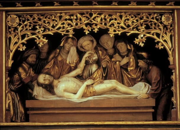 Wallfahrtskirche St. Salvator -   " Grablegung Jesu"