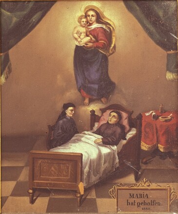 Votivbild in der Wallfahrtskirche