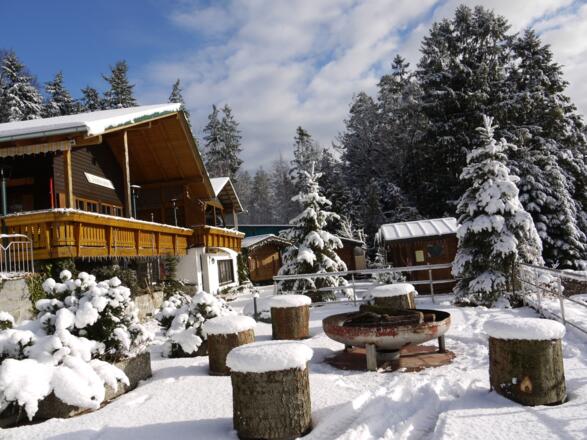 Winter am Schellenberghaus