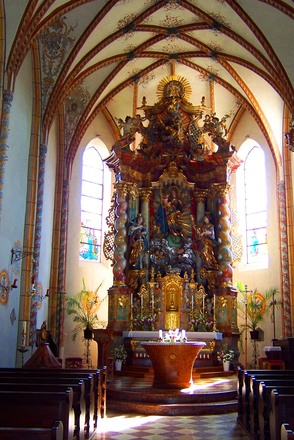 Pfarrkirche Dietersburg Hauptaltar