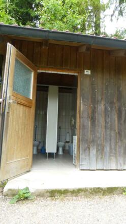 Toilette Kirchsee, Türbreite 56 cm