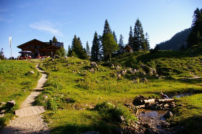 Quelle nahe der Tutzinger Hütte