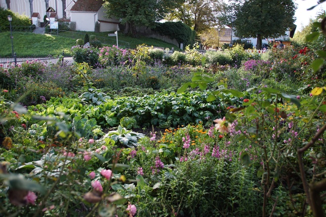 Bauerngarten in Aufkirchen