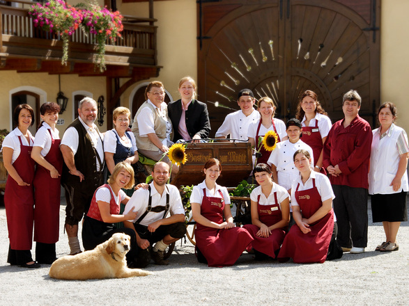 Das Team vom Gasthof zur Mühle