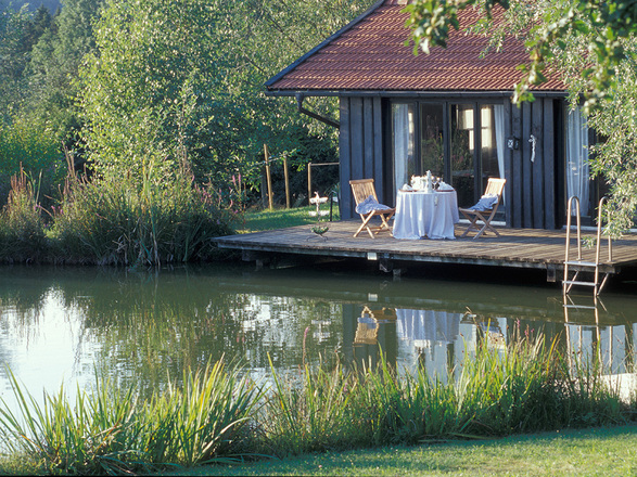 Frühstück am Bootshaus