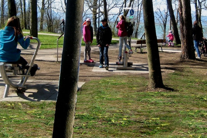 Trimmparcours am Kiefernwäldchen