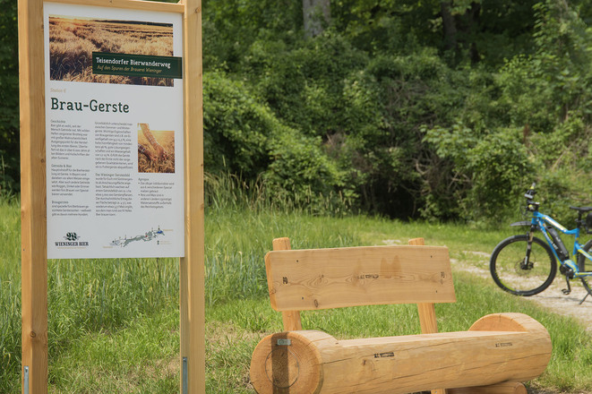 Mit dem E-Bike unterwegs am Teisendorfer Bierwanderweg