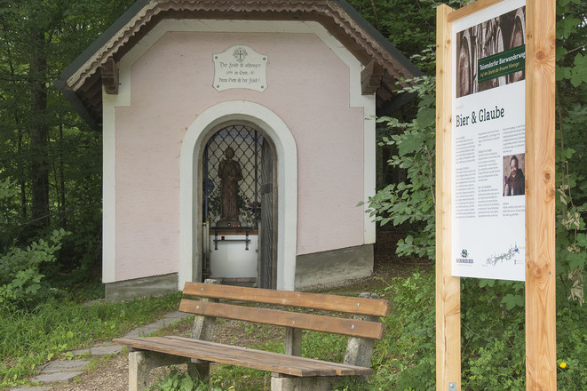 Bruder Klaus Kapelle am Teisendorfer Bierwanderweg