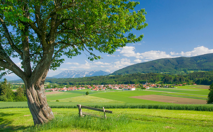 Panorama Weg Teisendorf © RoHa Fotothek