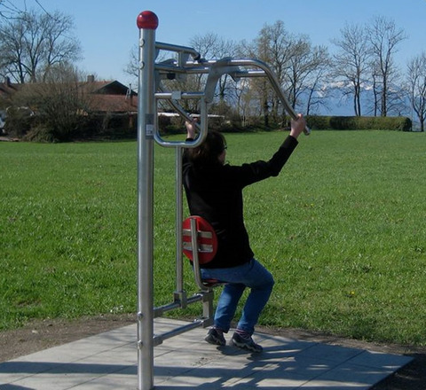 Trimmgerät am Nadolny-Weg