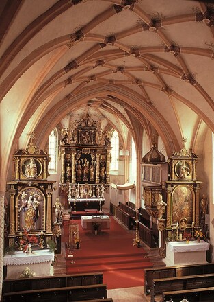 Wallfahrtskirche  St. Alban - Innen