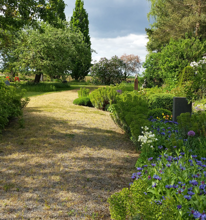 Gartenansicht Galerie Dr. Döbele