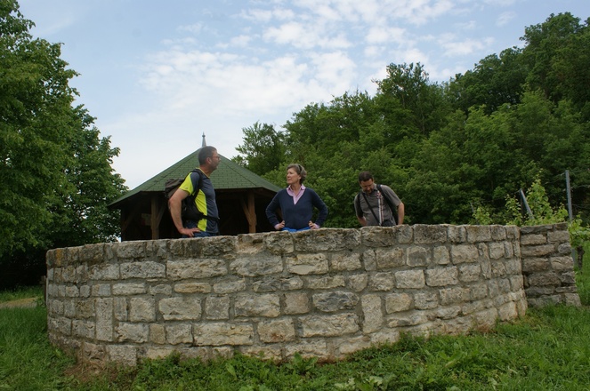 Schutzhütte an der Weinlage "Obernbreiter Kanzel"