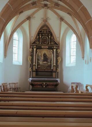 Hochaltar der Kirche St. Leonhard in Eichhornseck