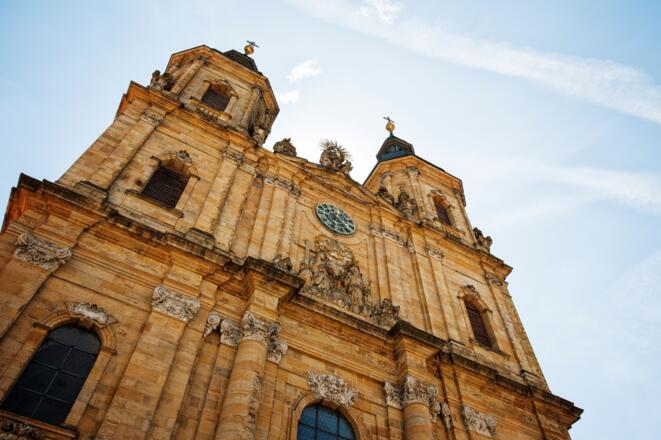 Nahaufnahme der Wallfahrtsbasilika