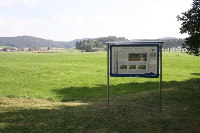 Infotafel Wellheimer Trockental