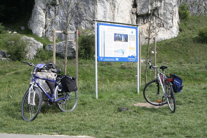 Infotafel Burgstein bei Dollnstein