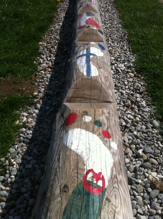 Nationenstamm am Barfußpfad - Penzberg: Eine Stadt, 74 Nationen