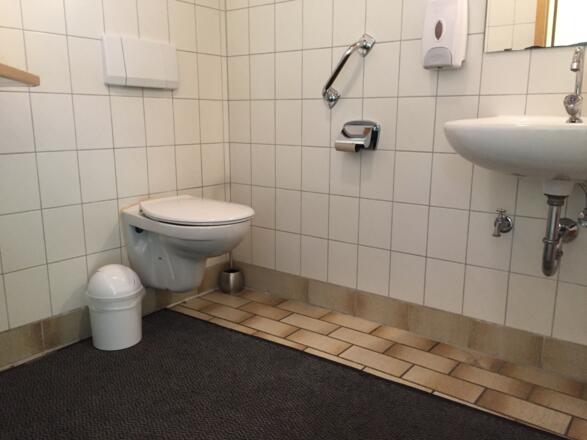 Barrierefreies WC, Wessobrunn am Kloster