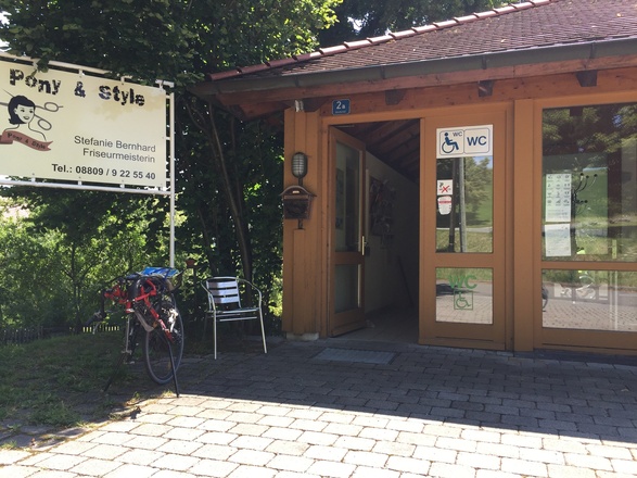 Barrierefreies WC, Wessobrunn am Kloster