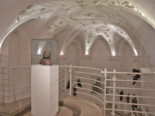 Blick von der Empore des Schongauer Stadtmuseums