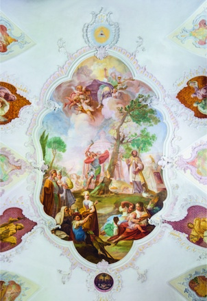 Deckenfresko Langhaus
