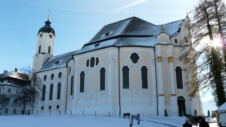 Wieskirche im Winter
