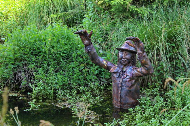 Huidingerle am Premer Moorlehrpfad