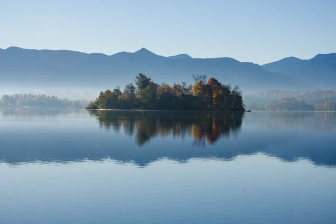 Radtour - Staffelsee-Murnauer Moos - Blick auf den Staffelsee