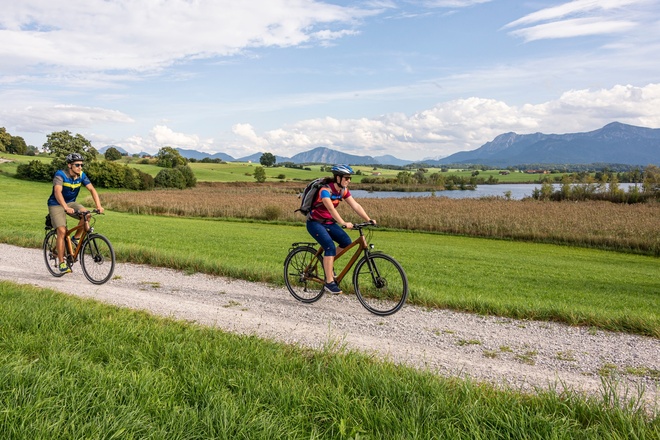 Radwege am Riegsee