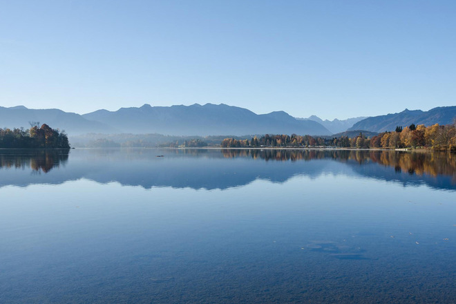 Wanderung Kleine Staffelsee-Schleife - Herbstlicher Staffelsee