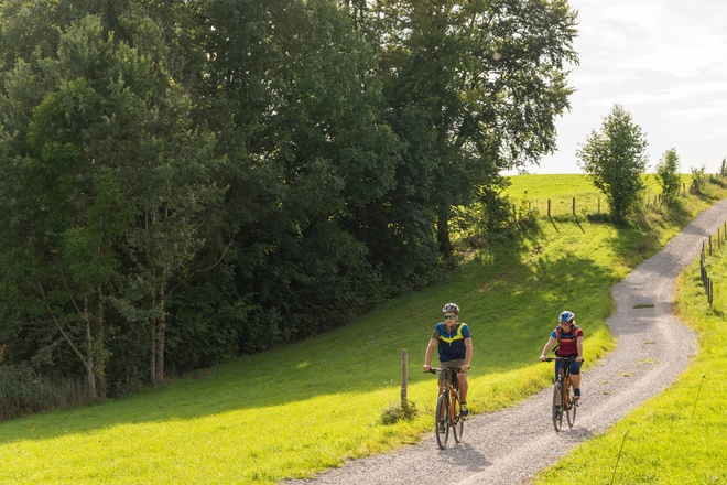 Radfahren im Blauen Land