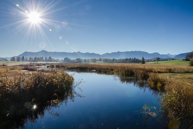 Wanderung Kleine Staffelsee-Schleife - Die Uffinger Ache