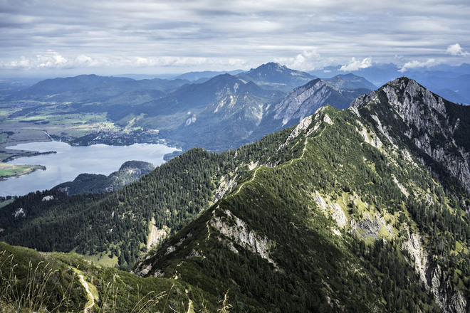 Bergtour - Gratwanderung vom Heimgarten zum Herzogstand