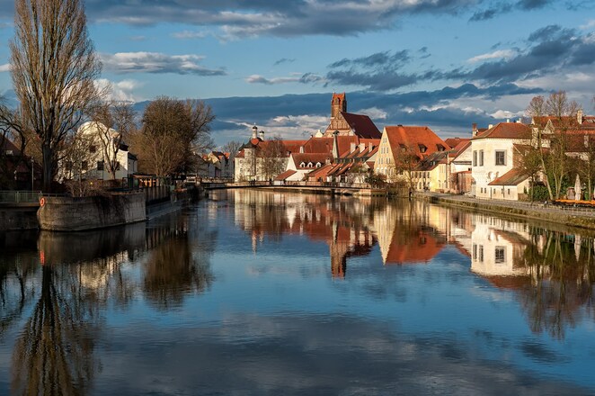 Stadtzentrum von Landshut