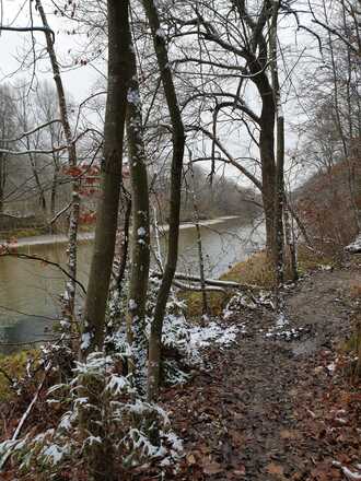 Weg entlang der Isar
