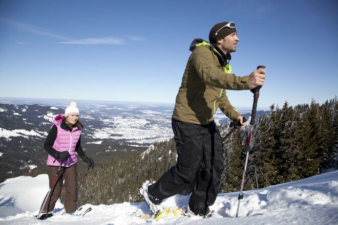 Scheeschuhwandern in Lenggries