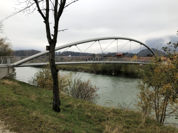 Fußgängerbrücke in Marquartstein