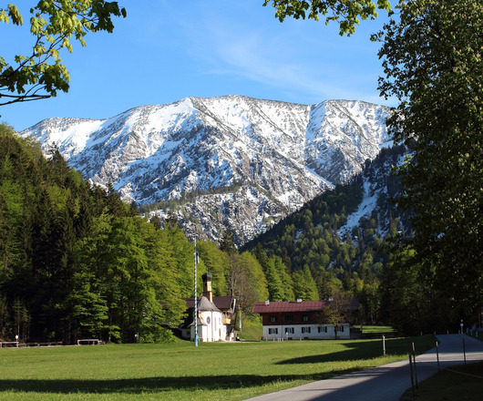 Wildbad Kreuth mit den Blaubergen