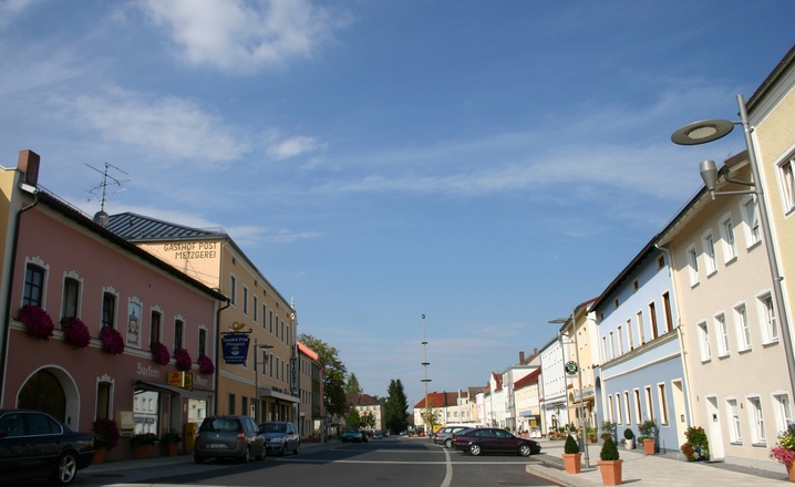 Marktplatz von Wurmannsquick.