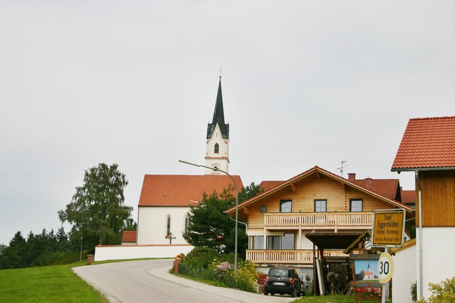 Blick auf Kirchberg.