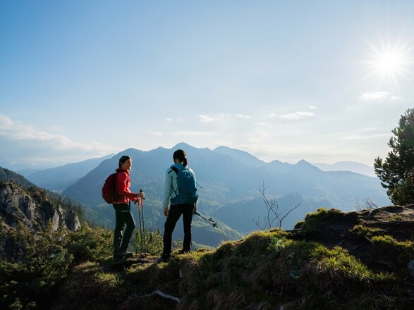 Ausblick von der Sonnenspitz
