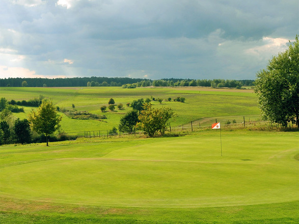 Herrliche Aussichten auf das leicht hügelige Frankenland