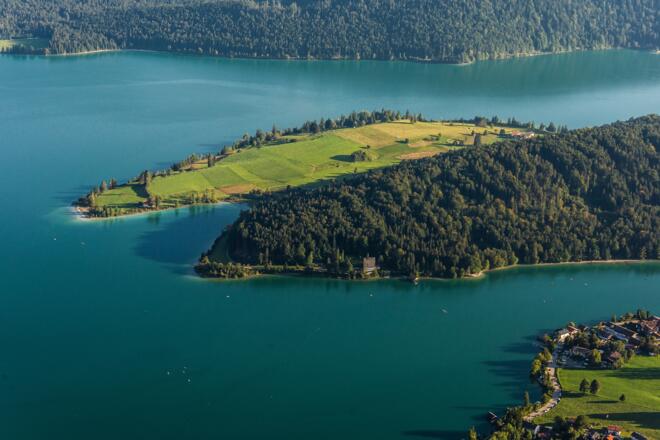 Blick auf die Halbinsel Zwergern
