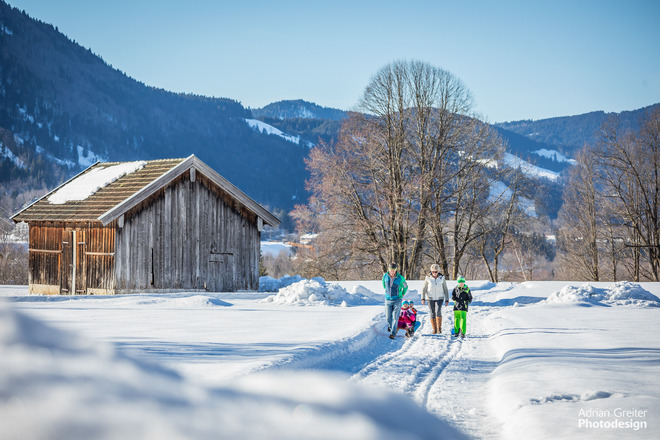 Winterwandern mit der ganzen Familie